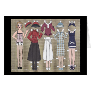 Thelma, Art Deco Girl van de "Twenties Paper Doll"