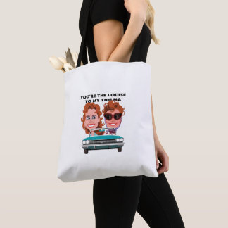 Thelma en Louise boodschappentas Tote Bag