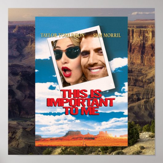 Thelma en Louise - dit is belangrijk voor mij - Poster (Voorkant)