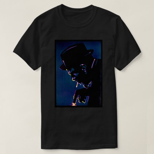 Thelonious Monk Illustrated T-shirt (Design voorkant)
