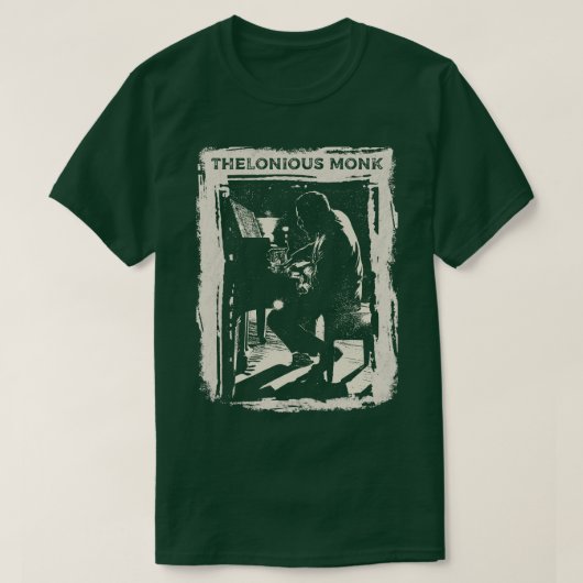 Thelonious Monk T-shirt (Design voorkant)