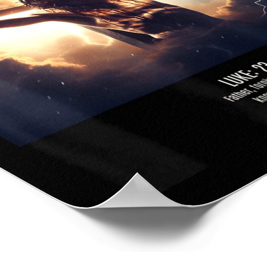 Them Forgive Know Not What Poster (Hoek)