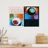 THEM/US POSTER (Keuken)