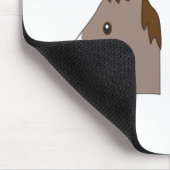 Them vs ik Donkey vs Unicorn grappig Muismat (Hoek)