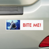 thema 2, BITE ME! Bumpersticker (Op auto)