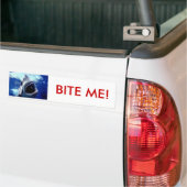 thema 2, BITE ME! Bumpersticker (Op Truck)