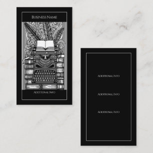 Thema 3 van de schrijver visitekaartje