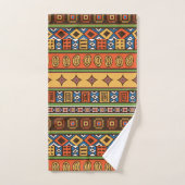 Thema Afrikaanse Tribal patroon handdoek set (Handdoek)