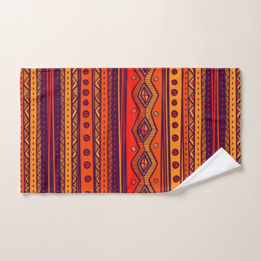 Thema Afrikaanse Tribal patroon handdoek set (Handdoek)