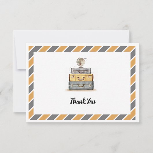 Thema Bedankt Geel Geel Geel Gek Neutraal Geslacht (Voorkant)