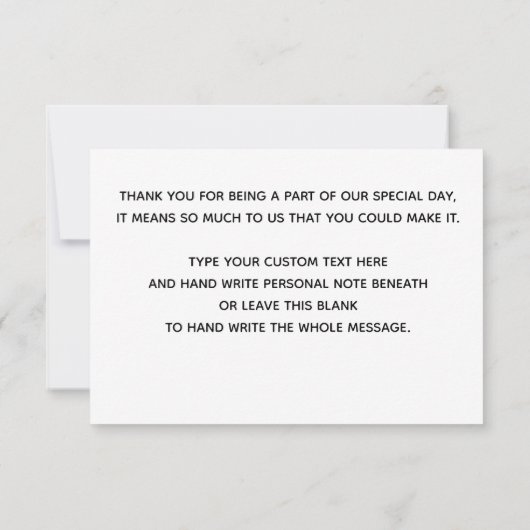 Thema Bedankt Geel Geel Geel Gek Neutraal Geslacht (Achterkant)