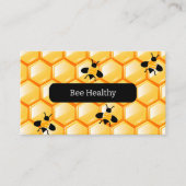 Thema bijenhoningVisitekaartjes Visitekaartje (Voorkant)