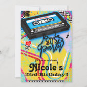 Thema Birthday Party van Cassettebandje 80 uit 198 Kaart (Voorkant)