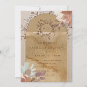 thema Bruiloft Uitnodiging Kaart (Voorkant)