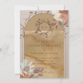  thema Bruiloft Uitnodiging Kaart