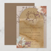 thema Bruiloft Uitnodiging Kaart (Voorkant / Achterkant)