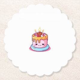 Thema cake, cake ontwerp, leuke cake kartonnen onderzetters