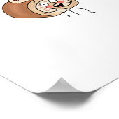 Thema cake, cake ontwerp poster (Hoek)