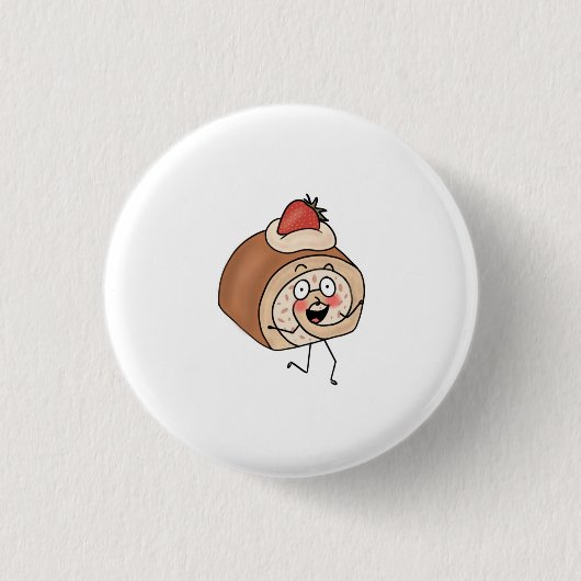 Thema cake, cake ontwerp ronde button 3,2 cm (Voorkant)