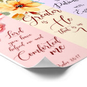  thema Christelijke bladwijzer Poster (Hoek)