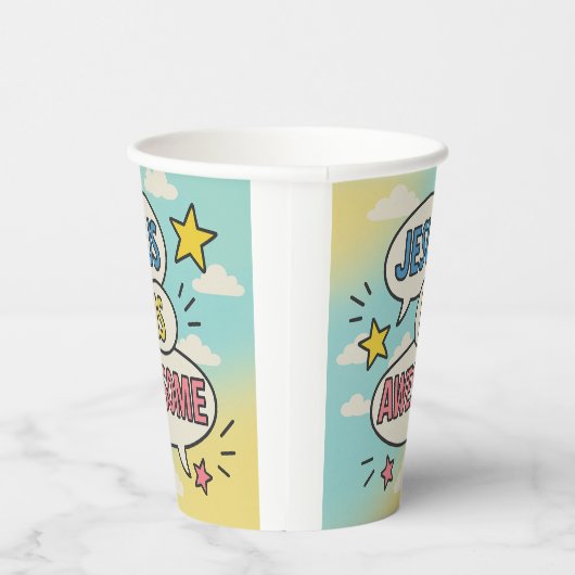 thema Christelijke partijsoftware Papieren Bekers (Rechts)