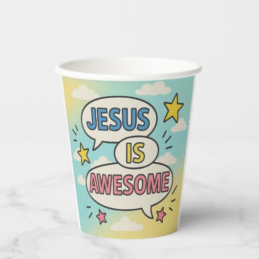 thema Christelijke partijsoftware Papieren Bekers (Voorkant)