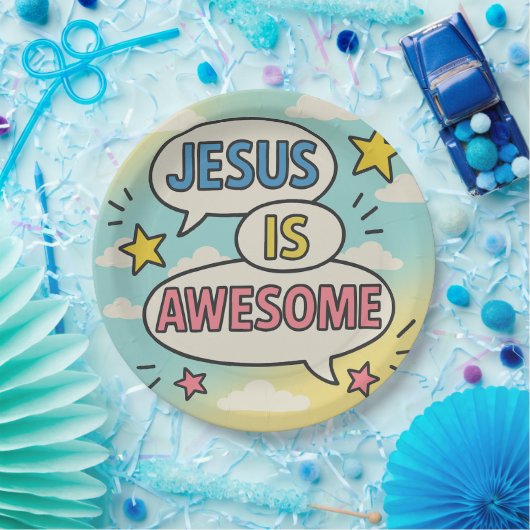 thema Christelijke partijsoftware Papieren Bordje (Feest)