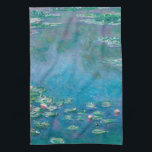 THEMA : CLAUDE MONET : WATERLIS THEEDOEK<br><div class="desc">THEMA : CLAUDE MONET : WATERLIS</div>