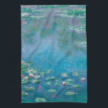THEMA : CLAUDE MONET : WATERLIS THEEDOEK<br><div class="desc">THEMA : CLAUDE MONET : WATERLIS</div>