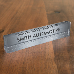 Thema Desk Plaque voor auto's Naambordje