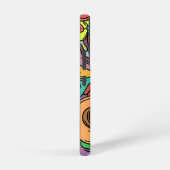 thema doodle art voor samsung galaxy s22 hoesje (Rechterkant)