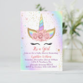 Thema Eenhoorn Kaart (Staand voorkant)