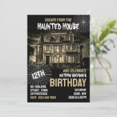 Thema, Escape Room, Birthday Party Kaart (Staand voorkant)