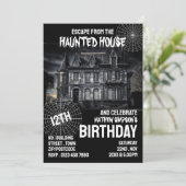 Thema, Escape Room, Birthday Party Kaart (Staand voorkant)