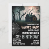 Thema, Escape Room, Birthday Party Kaart (Voorkant)