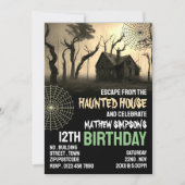 Thema, Escape Room, Birthday Party Kaart (Voorkant)