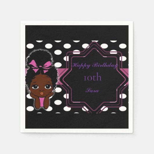 Thema Glam Girl Servet (Voorkant)