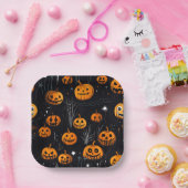 Thema Halloween Papieren Bordje (Feest)