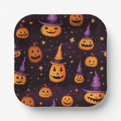 Thema Halloween Papieren Bordje (Voorkant)