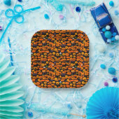 Thema Halloween Papieren Bordje (Feest)