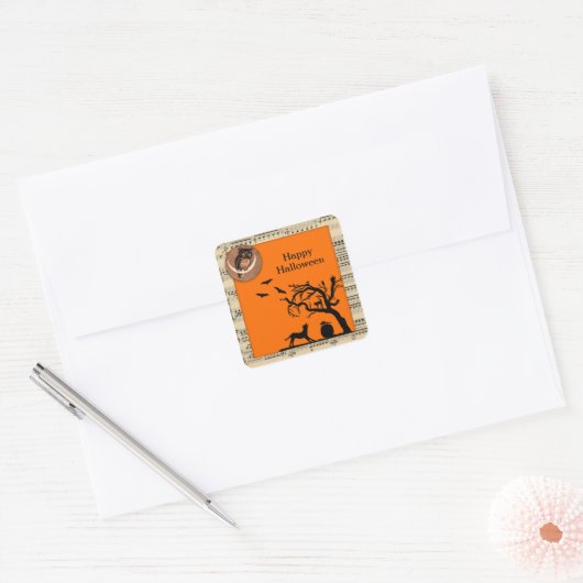  thema Halloween Stickers (Envelop)