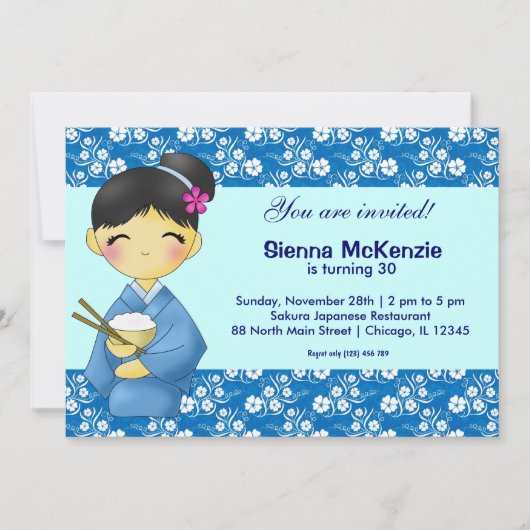 thema Japanse feestdag Kaart (Voorkant)