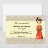 thema Japanse feestdag Kaart (Voorkant / Achterkant)