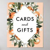 Thema kaarten en cadeaus voor Little Cutie Baby Sh Poster (Voorkant)