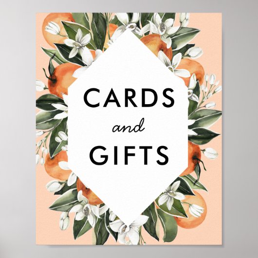 Thema kaarten en cadeaus voor Little Cutie Baby Sh Poster (Voorkant)