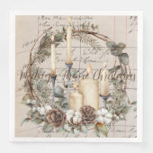  thema Kerstmis Napkin-set (50) Servet (Voorkant)