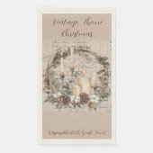  thema Kerstmis Servet (Voorkant)