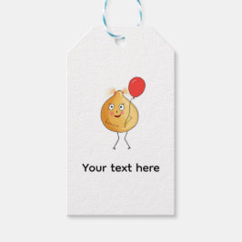 Thema kikkererwt, kikkererwt ontwerp cadeaulabel