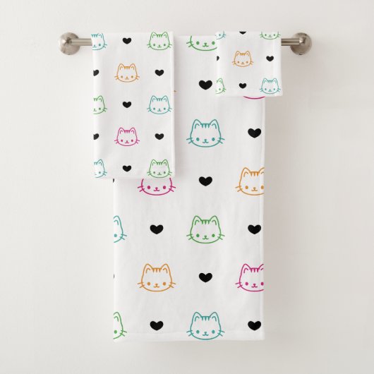 Thema Knuffelkat Bad Handdoek (Insitu)