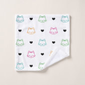 Thema Knuffelkat Bad Handdoek (Wasdoekje)